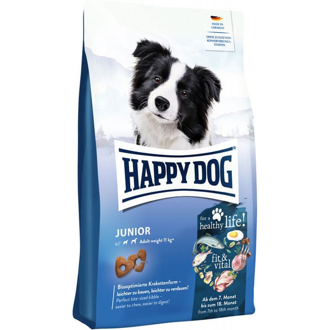 2x10kg Supreme Fit & Vital Junior Happy Dog Hondenvoer