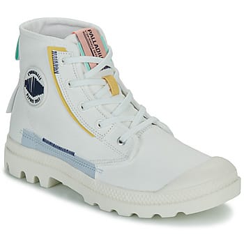 Palladium Pampa Underlayer Star White Wandelschoenen Dames