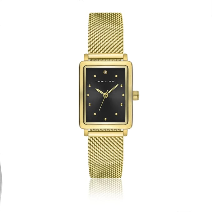 Dames mesh horloge Isabella Ford Cléophée