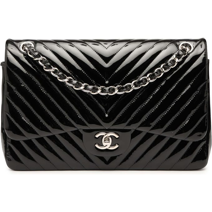 Tweedehands Jumbo Classic Chevron Patente Dubbele Flap