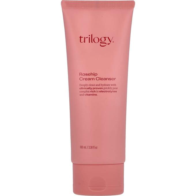 Trilogy, Nettoyant Crème, 3,3 fl oz (100 ml) pink