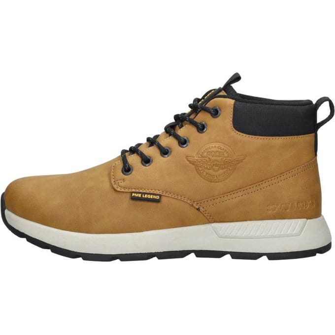 PME Legend Ribber Veterschoenen Hoog - geel - Maat 40