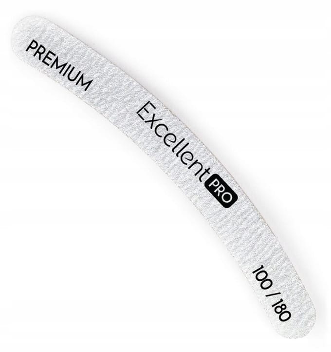 Excellent PRO Nagelvijl Banaan Premium 100/180 - Professionele Kwaliteit