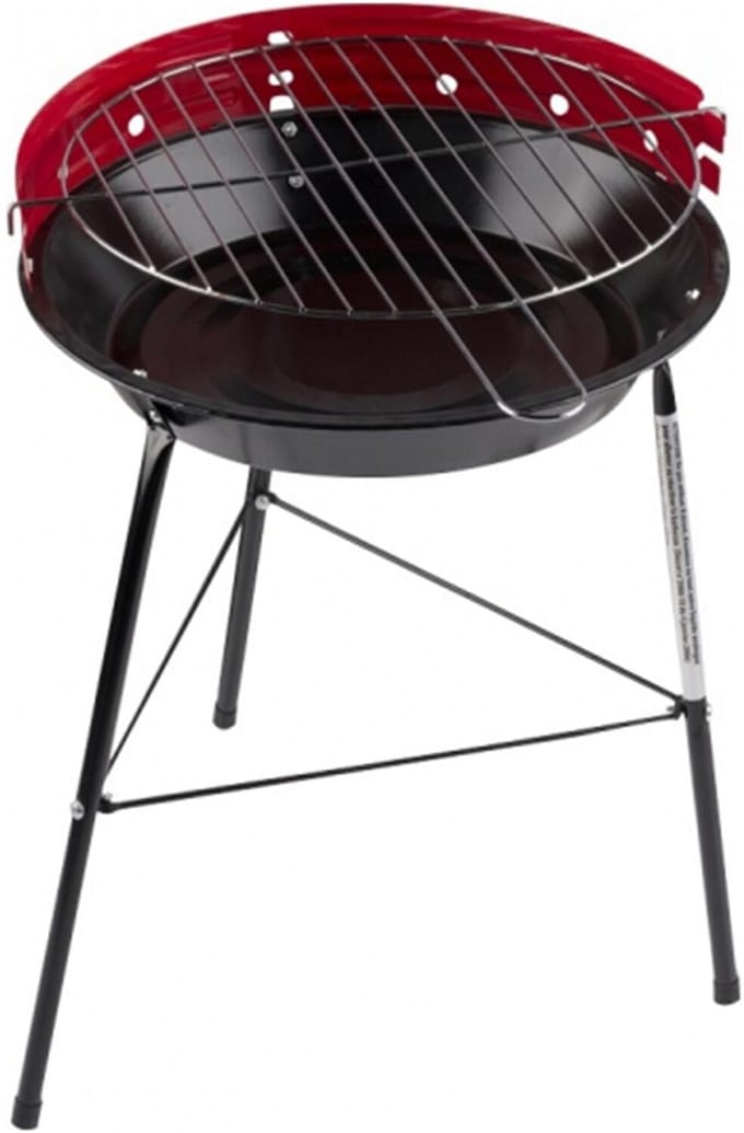 Bbq Collection Houtskoolbarbecue - 33 cm - Rood