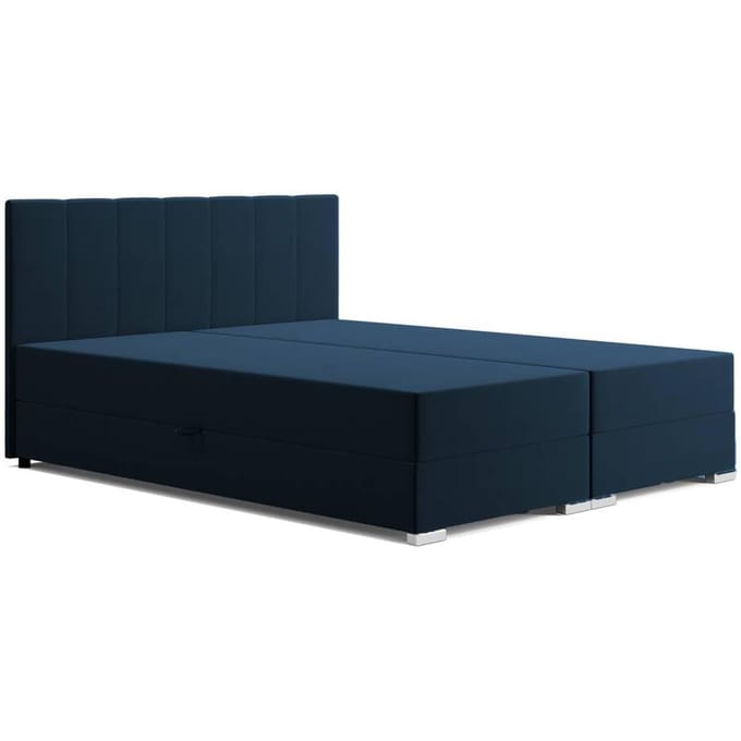 Boxspring Jaya 160x200 cm fluweel met opbergruimte | NADUVI Collection