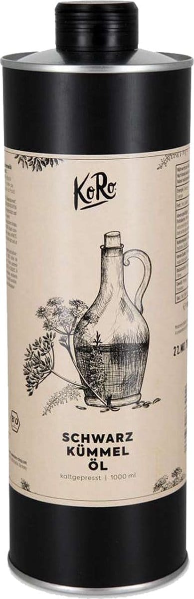 KoRo | Bio zwartekomijnolie 1 L