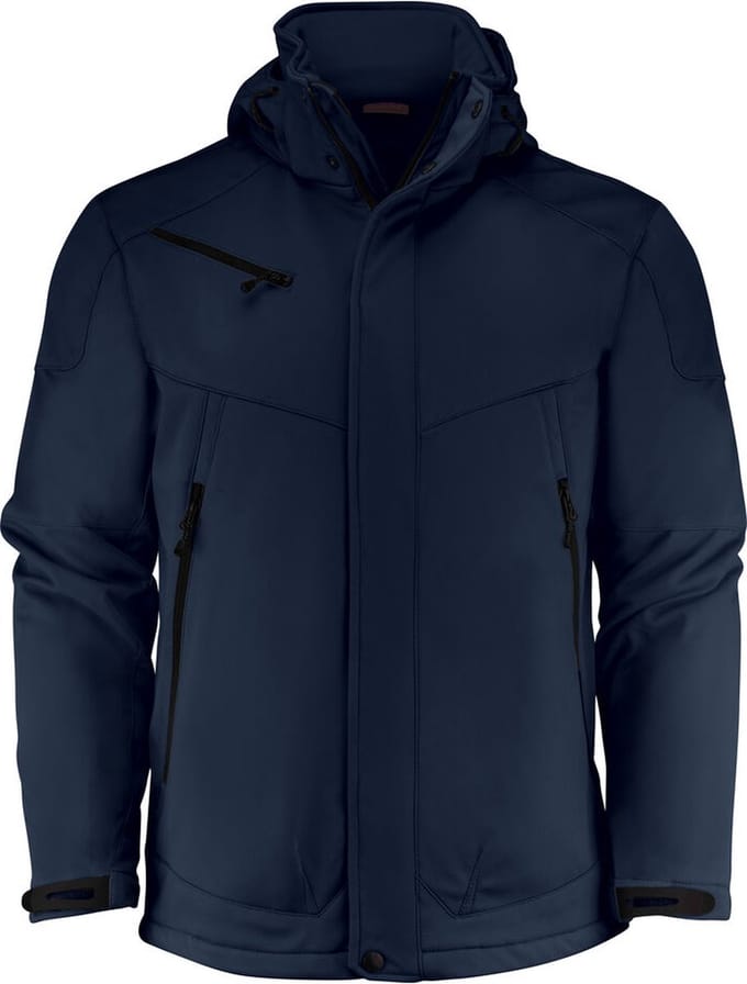 Printer JACKET SOFTSHELL SKELETON 2261035 - Donker marine - S