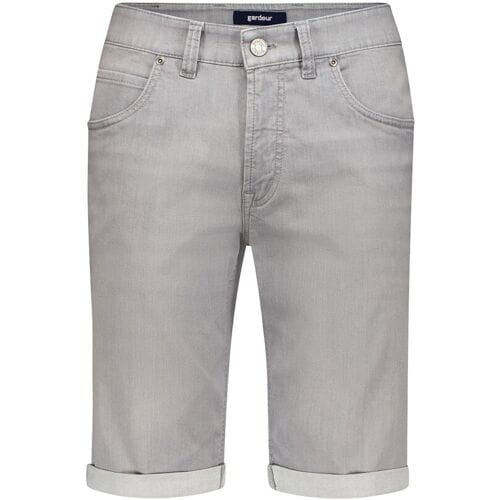 Gardeur Bermuda John Soft Touch Lightweight Denim Antraciet / male