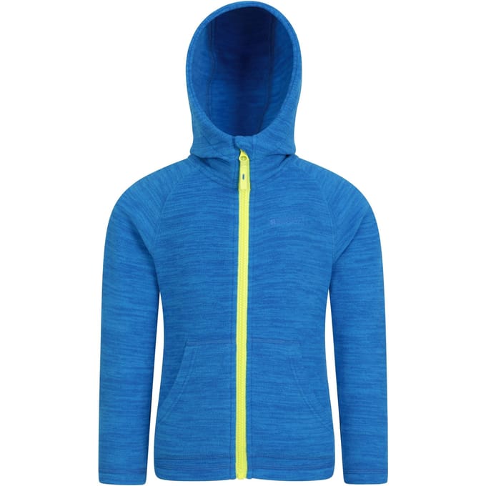 Mountain Warehouse Snowdonia II Full Zip Hoodie Kinderen/Kinderen (Blauw)