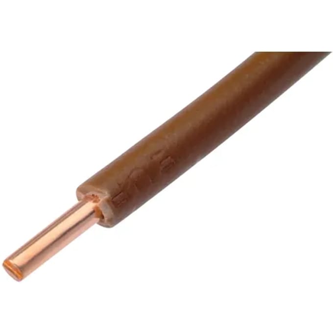 Sencys Installatiedraad Vd 25m 2,5 Mm² Bruin