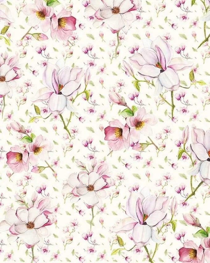 Fotobehang - Magnolia 200x250cm - Vliesbehang