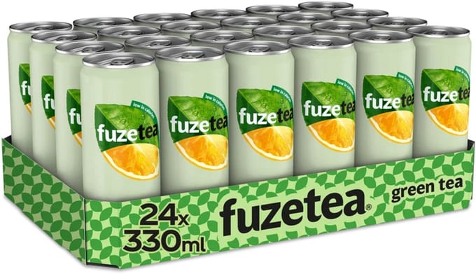 Tray Fuze tea - Green - 24x33cl