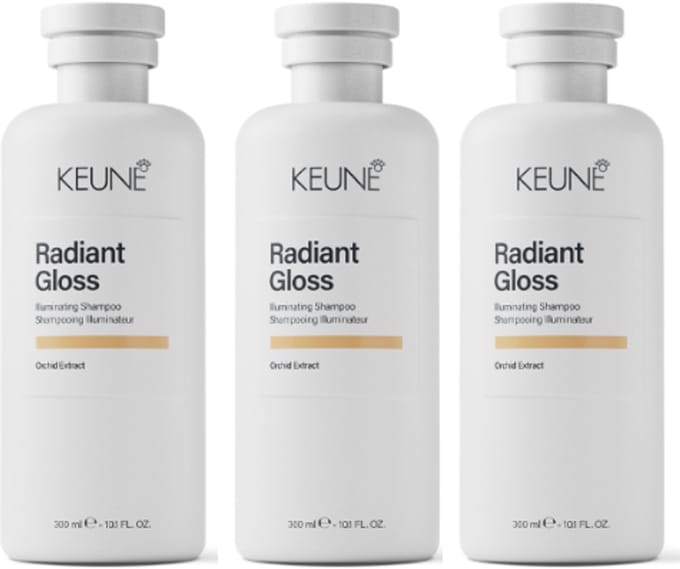 3 STUKS - Keune Care Radiant Gloss Illuminating Shampoo 300 ml
