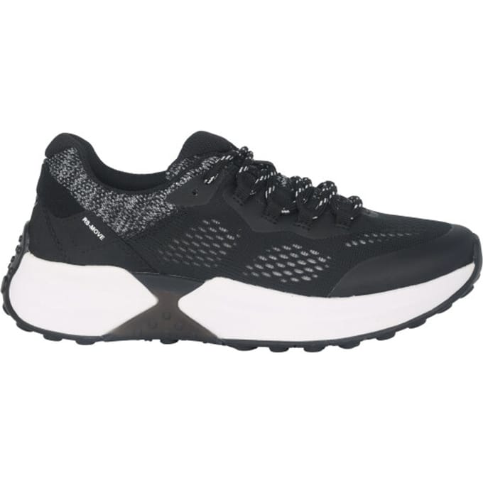 Gabor rollingsoft sensitive 26.994.27 - dames rollende wandelsneaker - Zwart - maat 37 (EU) 4 (UK)