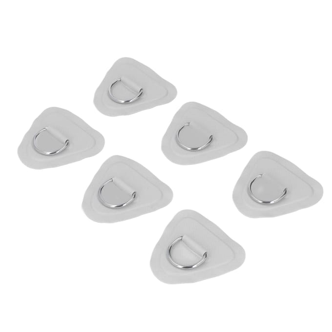 6 Stuks PVC D-ring Patch Elastisch Touw Set Roestvrij Staal D-ring Patch Bungee Koord Set voor Opblaasbaar