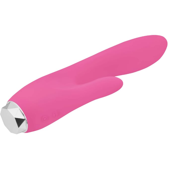 EIS, vibrator, 'gebogen Rabbit vibrator, 17,1 cm', waterdicht, brede basis, huidvriendelijke siliconen