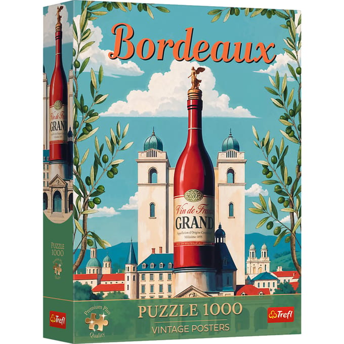 Muurpuzzel Bordeaux 1000 stuks