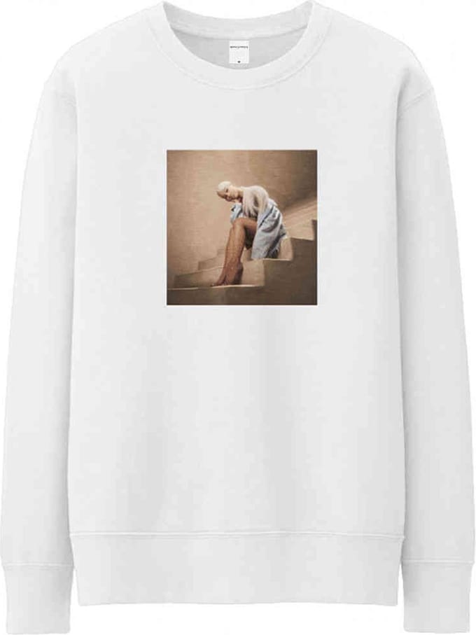 Ariana Grande - Staircase Sweater/trui - S - Wit