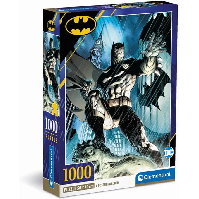 Clementoni - Puzzel - 1000 Stukjes - Batman 2020 - Vanaf 14 jaar - High Quality Collection