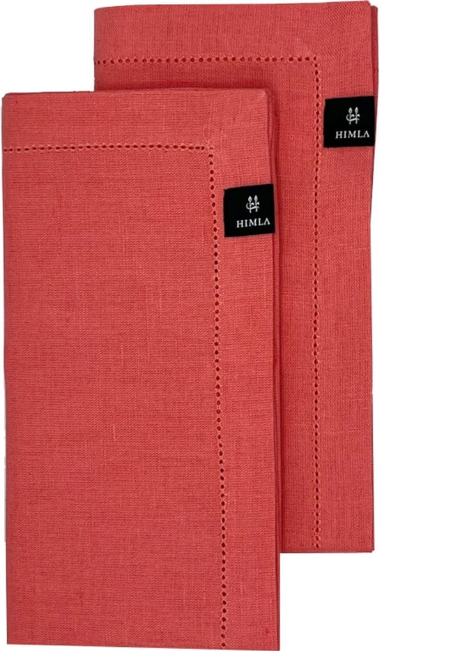 Himla Ebba Servet - 4 stuks - Coral