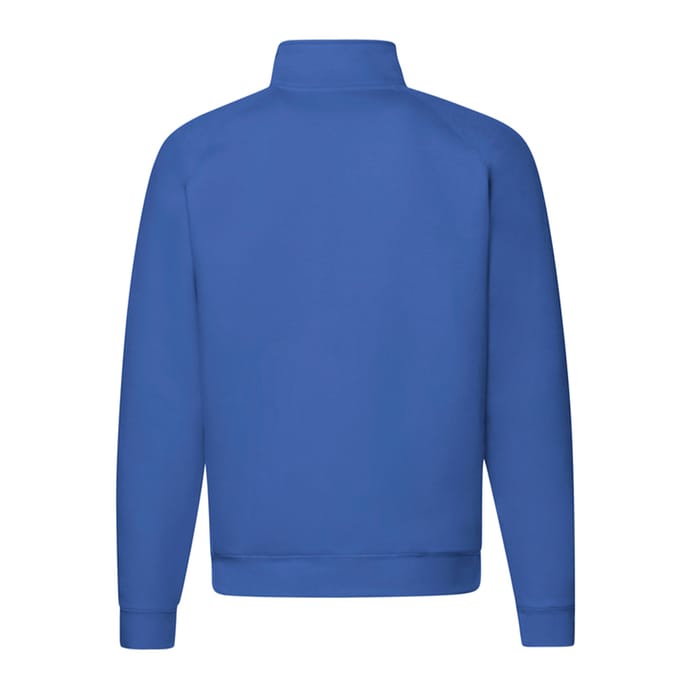 Fruit of the Loom Heren Premium Sweatshirt met Ritssluiting (Koningsblauw)