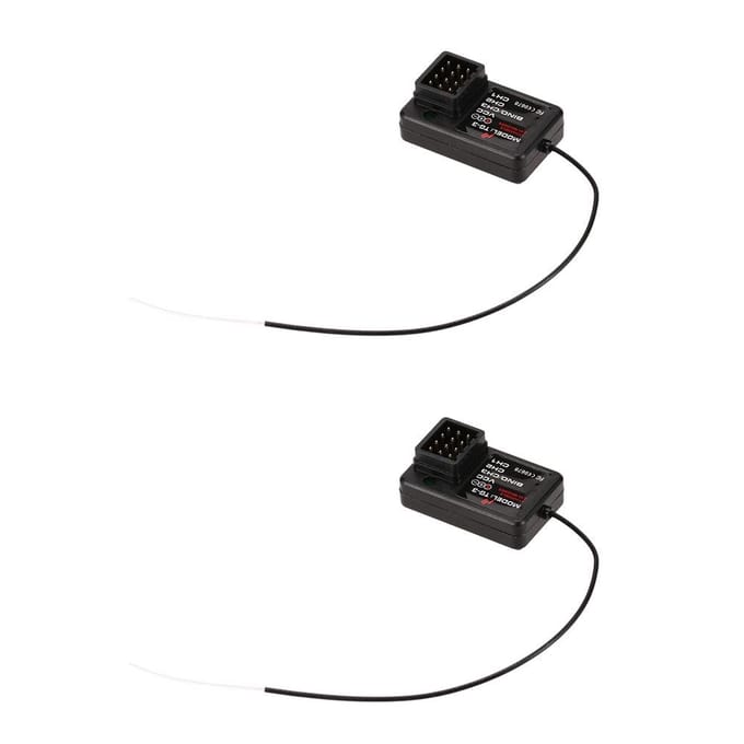 GoolRC TG-3 2.4G 3CH RC Auto Boot Ontvanger voor GoolRC TG3 AUSTAR AX5S Zender 1pcs zwart