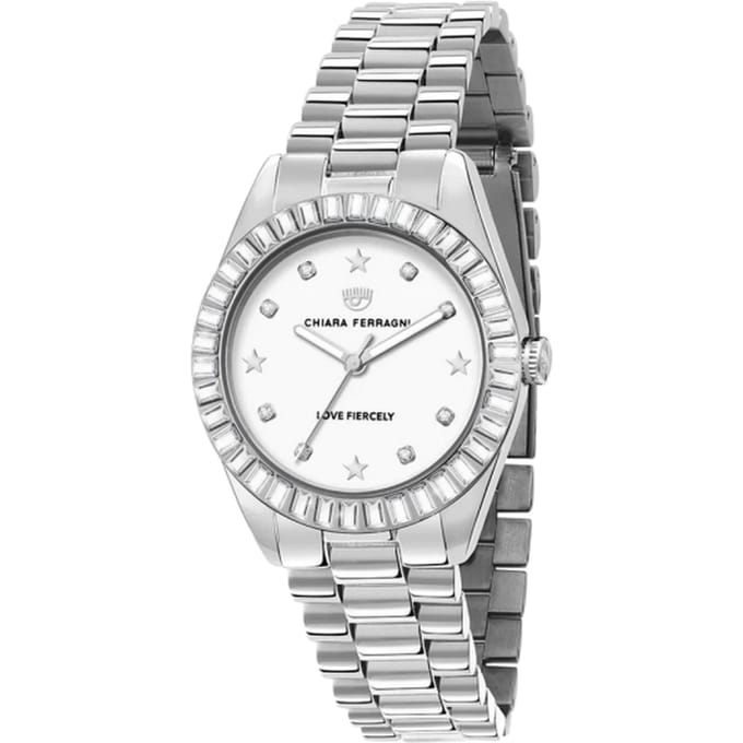 Horloge CHIARA FERRAGNI R1953100505. Kwarts, Kleur wit. Vrouw. white