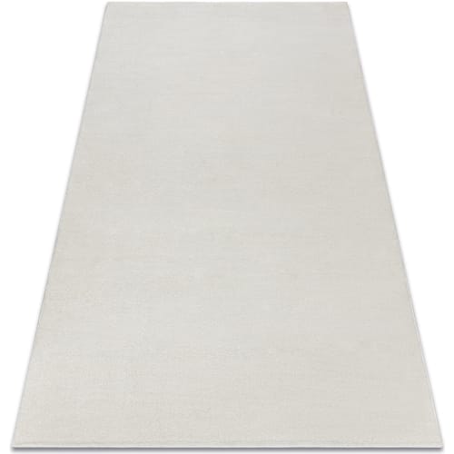 Kleden Rugsx Tapijt SOFTY uniform, enkele kleur creme 60x100 cm