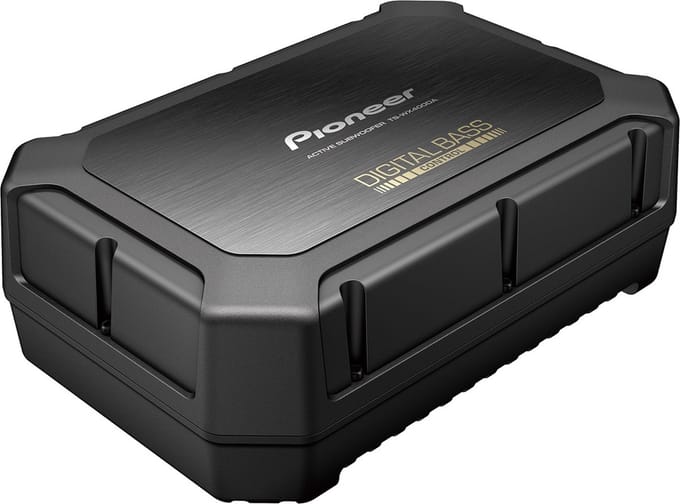 Pioneer TS-WX400DA Active Car Subwoofer with Remote Control - 250 W - Subwoofer