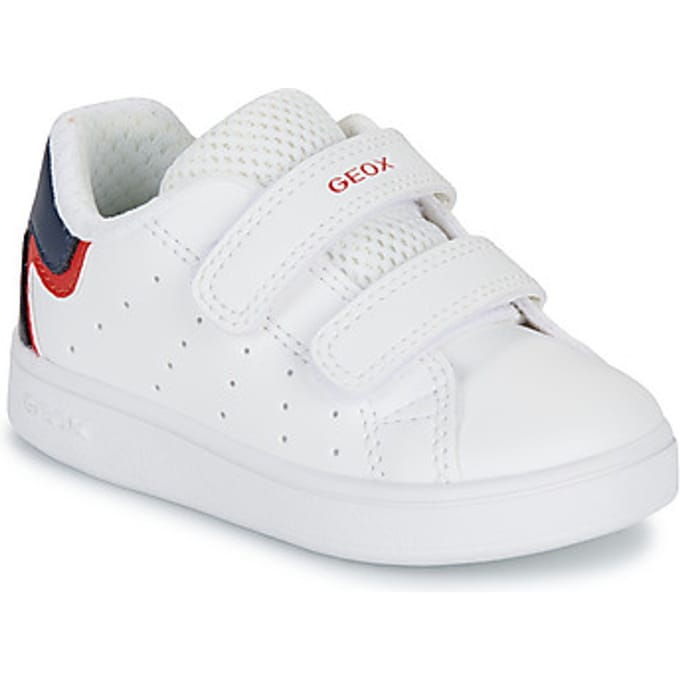 GEOX ECLYPER PEUTER Sneakers - WIT/VEELKLEURIG - Maat 23