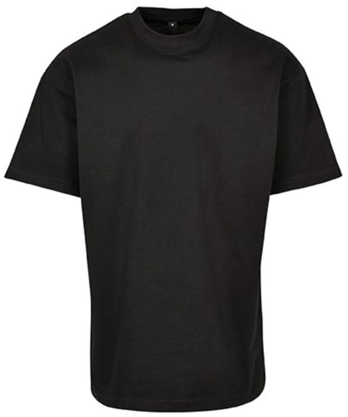 Build Your Brand - Premium Combed Jersey T-Shirt - Black maat M
