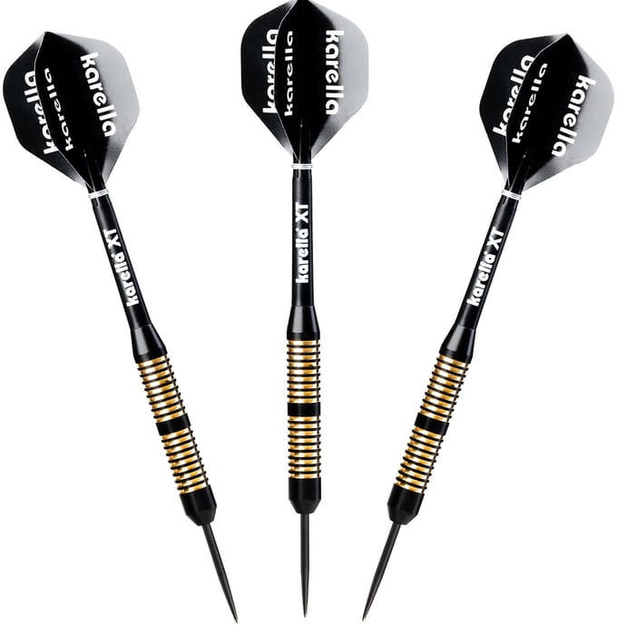 Karella XT-6 steeltip darts 23 gram