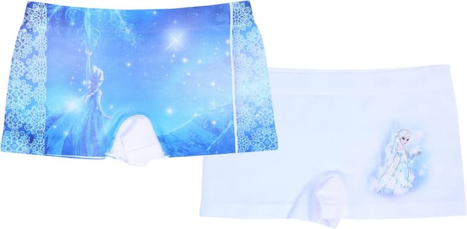 2 x blauwe DISNEY FROZEN shorts