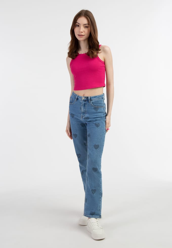 Mymo Tanktop Dames roze