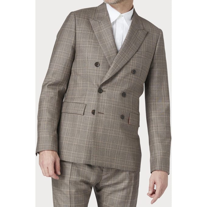 Paul Smith 2 Button Jacket Camel Maat: 52 | Kostuumbroeken Outlet | Heren | Bruin