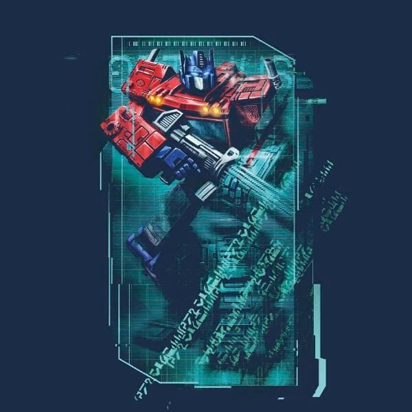 Transformers Optimus Prime Tech Women's T-Shirt - Blauw - XS