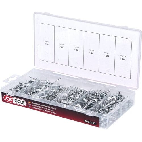 KS Tools 970.0150 Popnagel Staal Aluminium Aluminium 9700150 1 stuk(s)