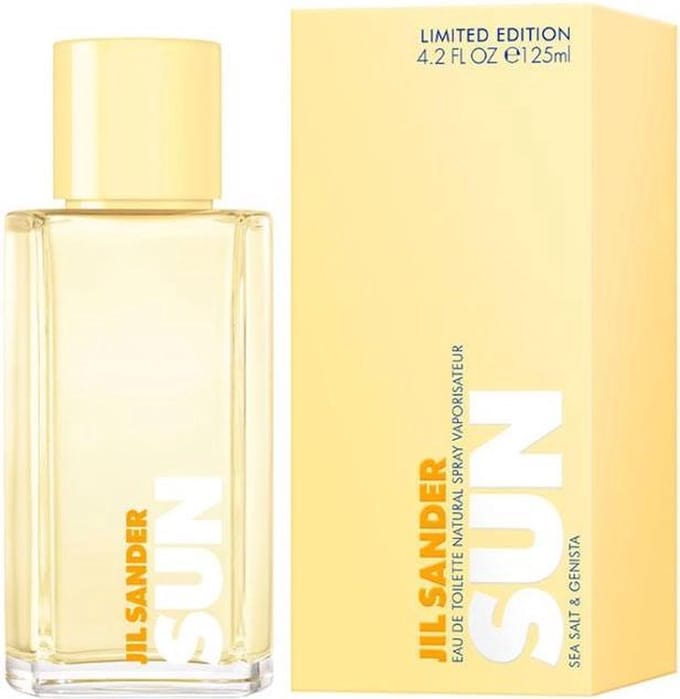 Jil Sander Sun Sea Salt & Genista - Damesparfum eau de toilette - 125 ml