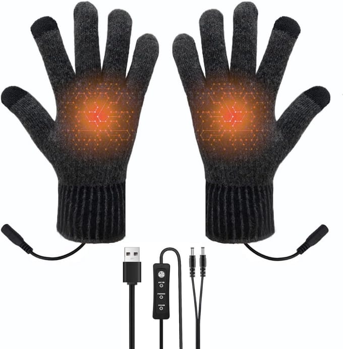 ZRSS® Elektrische Handschoenen - Verwarmde Wanten - Oplaadbaar - Unisex