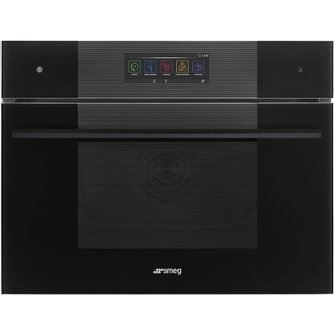 SMEG Omnichef Galileo Oven Oven , Linea, 45 cm, Multitech, Zwart, Vapor Clean