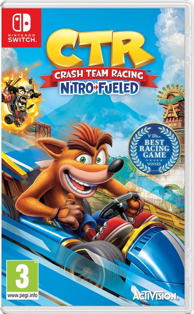 Crash Team Racing Nitro Fueled: Crash Team Racing Nitro Gevoed - Nintendo Switch - Racing