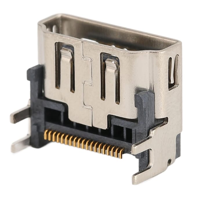 Connecteur de remplacement pour port d'interface multimédia HD de console de jeu pour Playstation 5 beige