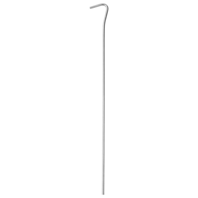 vidaXL - Tentharingen - 25 - st - Ø4 - mm - 30 - cm - gegalvaniseerd - staal