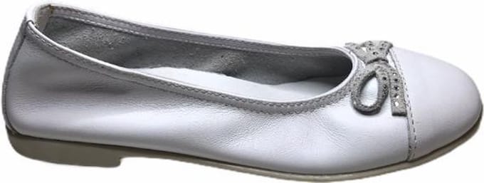 Naturino strikje ballerina 1366 gebroken wit  mt 29