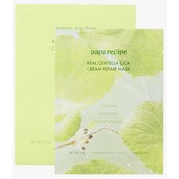 papa recipe - Real Centella Cica Cream Repair Mask Set 27ml x 10 sheets
