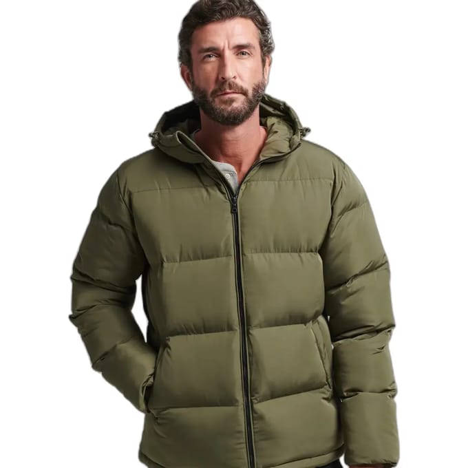 Superdry - Korte pufferjas - Heren - Gewatteerde jassen