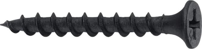 Gipsplaatschroeven Trompetkop grove draad 3,9 X 25 mm gefosfateerd / PH2 - Set 1000 stuks
