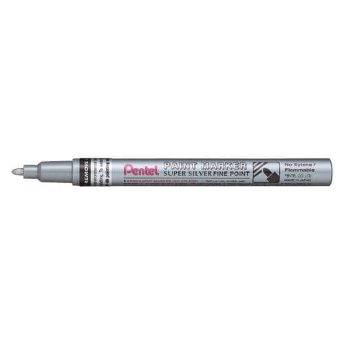 Paintmarker pentel msp10 1.5mm zilver