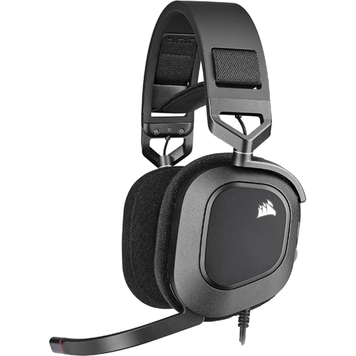 Corsair HS80 - Bedrade Gaming Headset - RGB - Dolby Audio 7.1 Surround - Carbon - PC