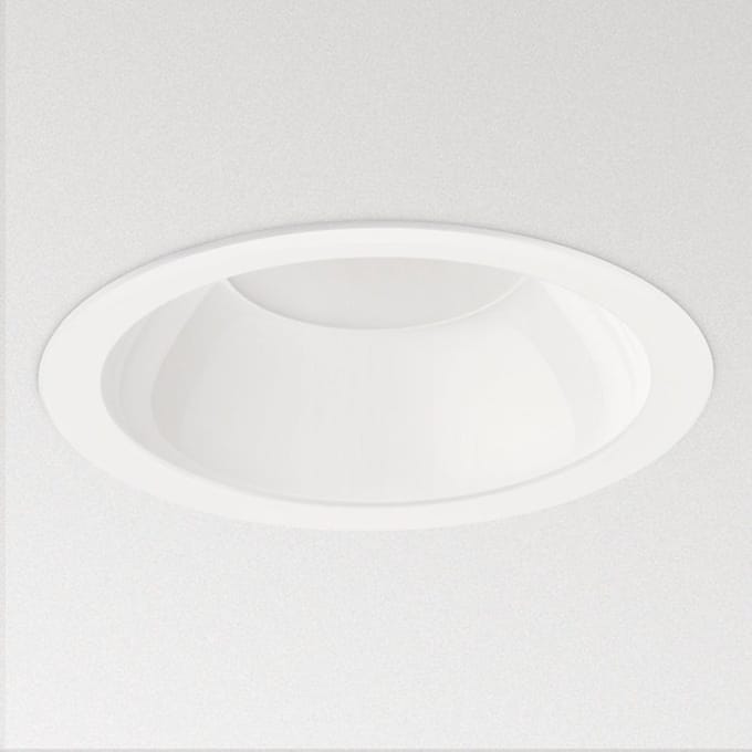 Philips LED Downlight Coreline DN142B Aluminium Wit 19.2W 2300lm 60D - 840 Koel Wit | Zaagmaat 200mm - IP20 - Wit Reflector.